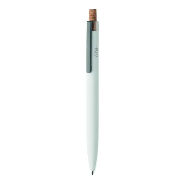 Penna in alluminio pulsante sughero - BERGAMO + - Immagine 19