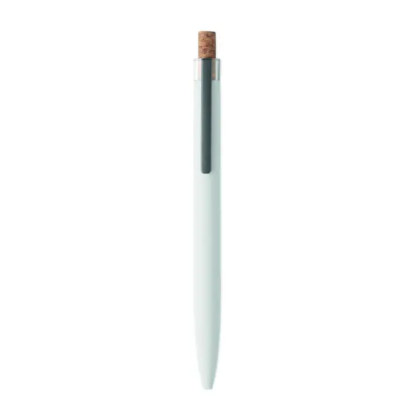 Penna in alluminio pulsante sughero - BERGAMO + - Immagine 18