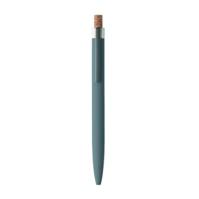 Penna in alluminio pulsante sughero - BERGAMO + - Immagine 25