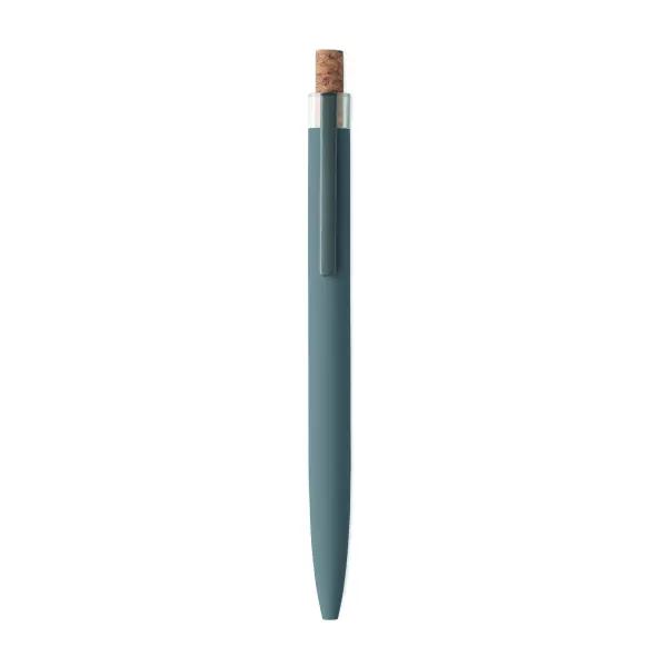 Penna in alluminio pulsante sughero - BERGAMO + - Immagine 25