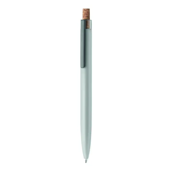 Penna in alluminio pulsante sughero - BERGAMO + - Immagine 40