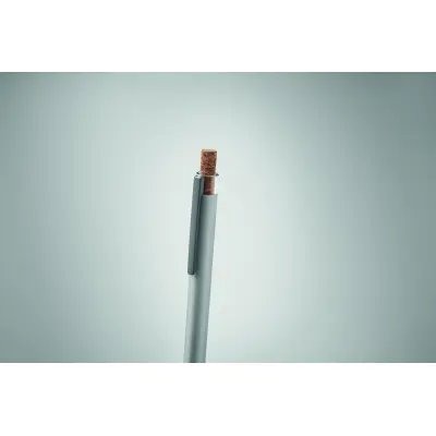 Penna in alluminio pulsante sughero - BERGAMO + - Immagine 42
