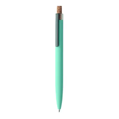 Penna in alluminio pulsante sughero - BERGAMO + - Immagine 27