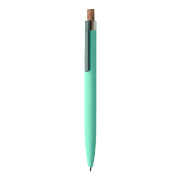 Penna in alluminio pulsante sughero - BERGAMO + - Immagine 27