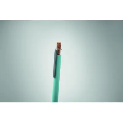 Penna in alluminio pulsante sughero - BERGAMO + - Immagine 30