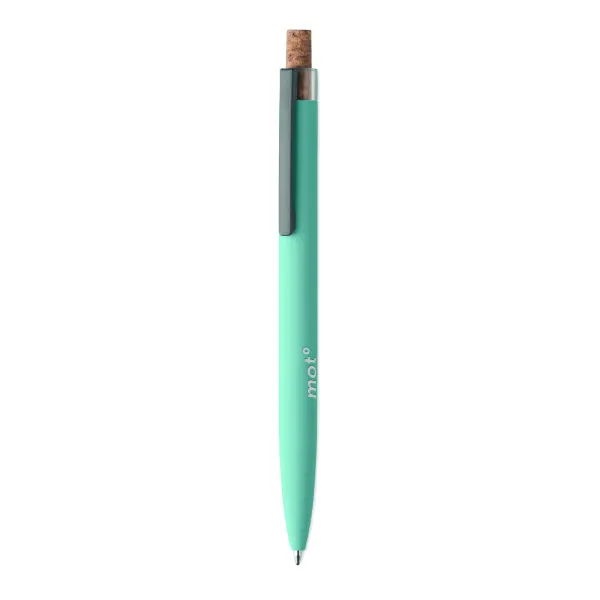 Penna in alluminio pulsante sughero - BERGAMO + - Immagine 32
