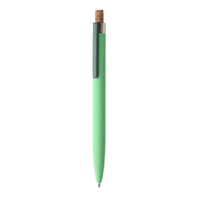 Penna in alluminio pulsante sughero - BERGAMO + - Immagine 34