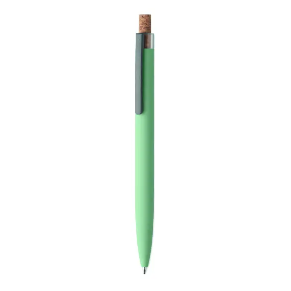 Penna in alluminio pulsante sughero - BERGAMO + - Immagine 34