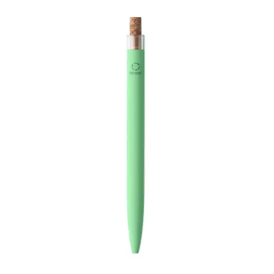 Penna in alluminio pulsante sughero - BERGAMO + - Immagine 35