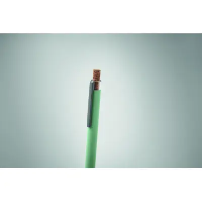 Penna in alluminio pulsante sughero - BERGAMO + - Immagine 37