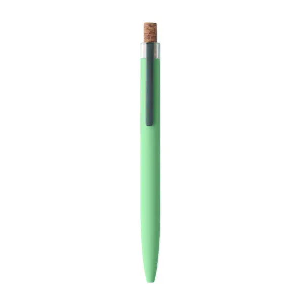 Penna in alluminio pulsante sughero - BERGAMO + - Immagine 38