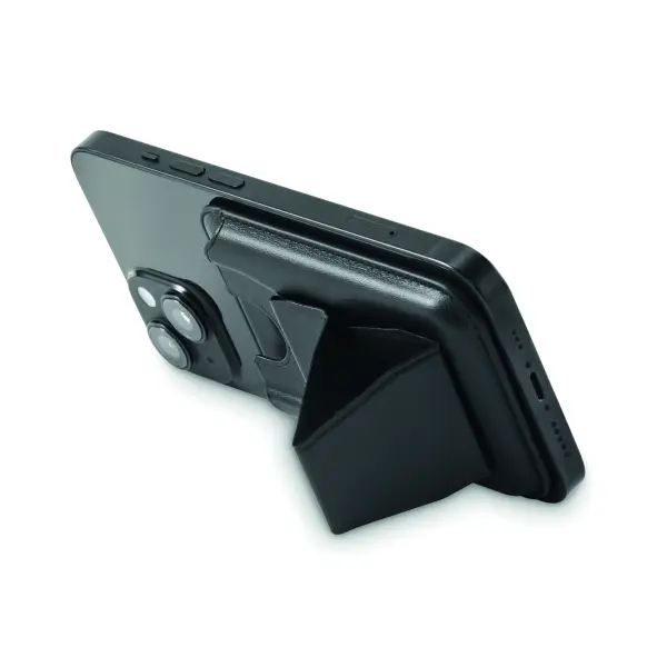 Portacarte magnetico in PU - LEAMAG - Immagine 4
