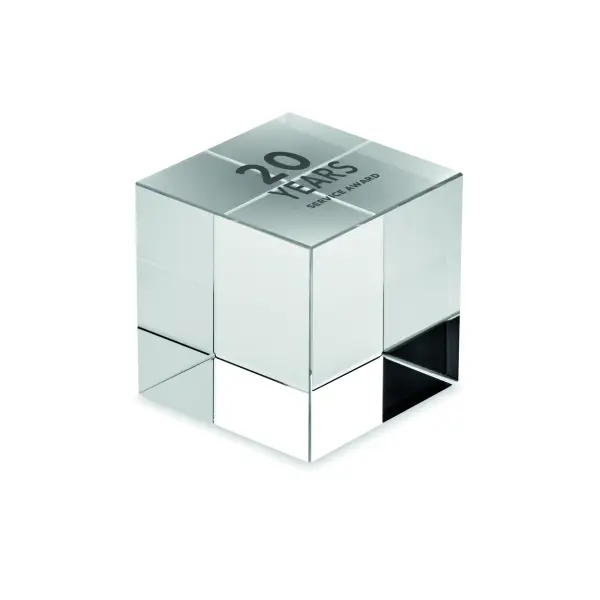 Coppa cubica KUBEWARD in vetro 17x22x26 cm - Immagine 5