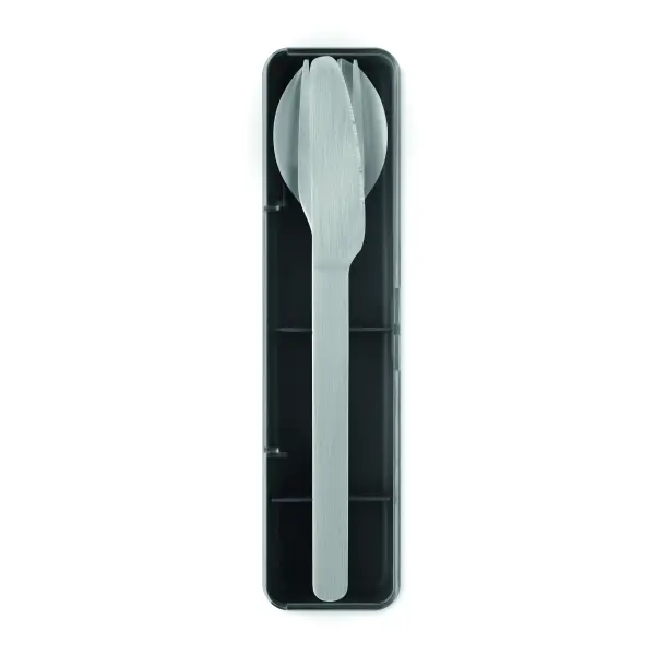Porta pranzo MESTECK con posate in acciaio inox - Immagine 3