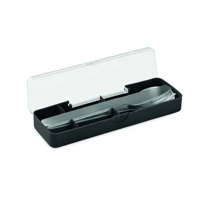 Porta pranzo MESTECK con posate in acciaio inox - Immagine 4