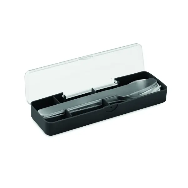 Porta pranzo MESTECK con posate in acciaio inox - Immagine 4