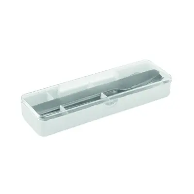 Porta pranzo MESTECK con posate in acciaio inox - Immagine 7