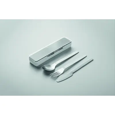 Porta pranzo MESTECK con posate in acciaio inox - Immagine 10