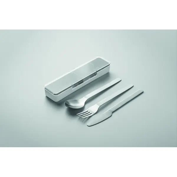 Porta pranzo MESTECK con posate in acciaio inox - Immagine 10