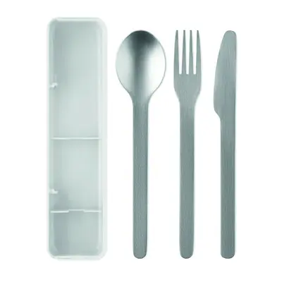 Porta pranzo MESTECK con posate in acciaio inox - Immagine 11
