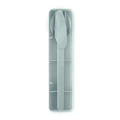Porta pranzo MESTECK con posate in acciaio inox - Immagine 13