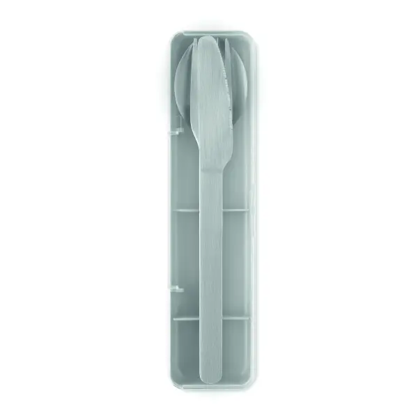 Porta pranzo MESTECK con posate in acciaio inox - Immagine 13