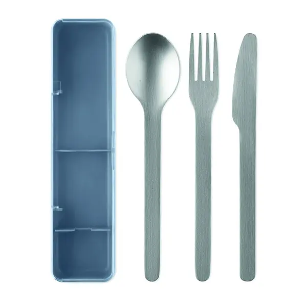 Porta pranzo MESTECK con posate in acciaio inox - Immagine 21