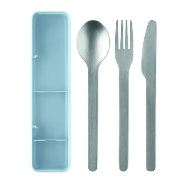 Porta pranzo MESTECK con posate in acciaio inox - Immagine 26