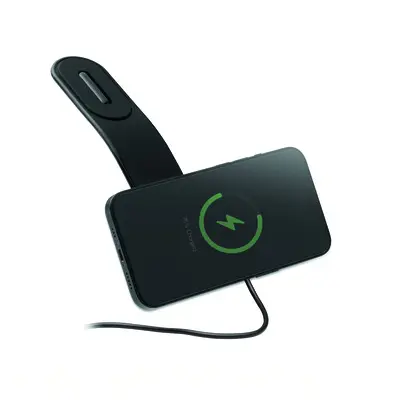 Caricabatterie wireless auto FLECAR 15W con stampa - Immagine 7