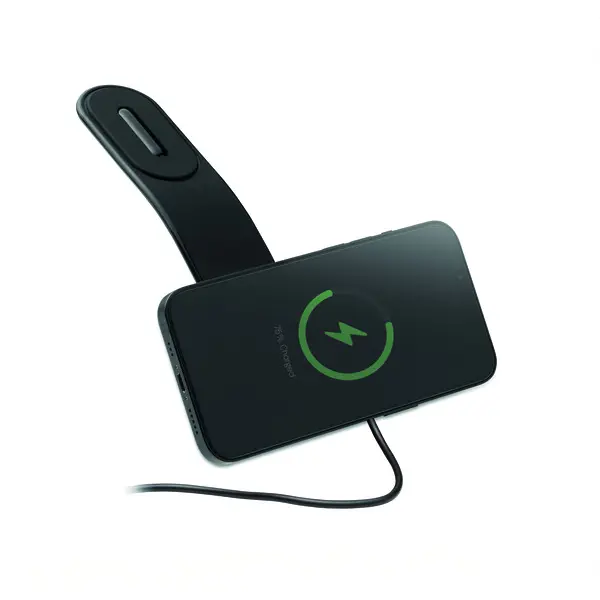 Caricabatterie wireless auto FLECAR 15W con stampa - Immagine 7