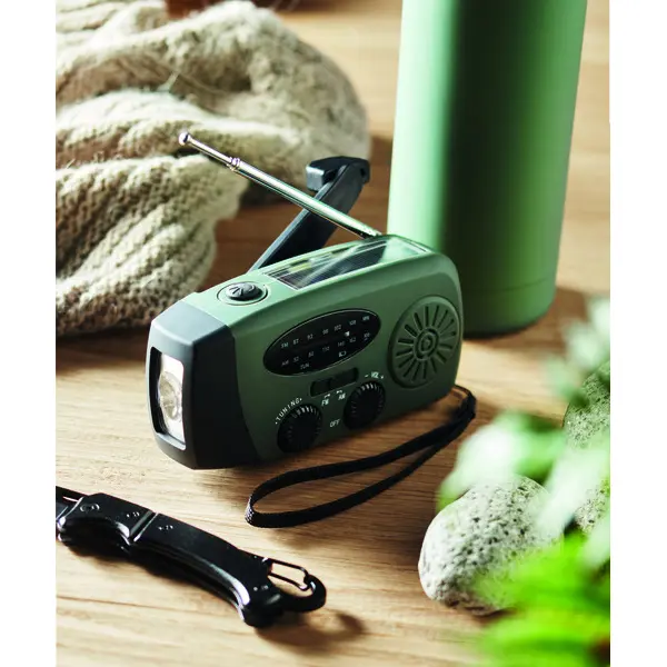 Radio portatile con torcia LED - ONDA - Immagine 17
