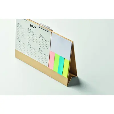 Calendario da tavolo CALENDOO con memopad FSC® - Immagine 2