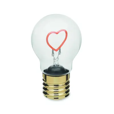 Luce decorativa LUMIGLOW LED in vetro personalizzata