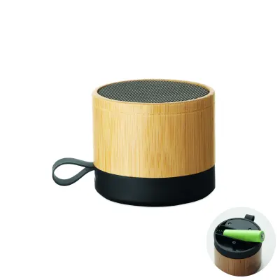 Speaker RECAR BAMBOO in bambù 3W personalizzato
