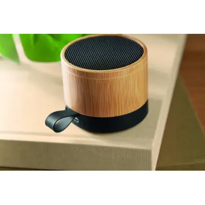 Speaker RECAR BAMBOO in bambù 3W personalizzato - Immagine 12