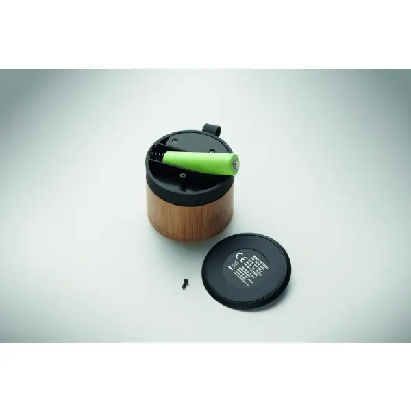 Speaker RECAR BAMBOO in bambù 3W personalizzato - Immagine 3