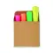Evidenziatore HIGH4 set da 4 con stampa - Anteprima 3