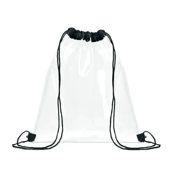 Zainetto a sacca USEE trasparente 44x14x44 cm - Immagine 2