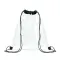 Zainetto a sacca USEE trasparente 44x14x44 cm - Anteprima 2
