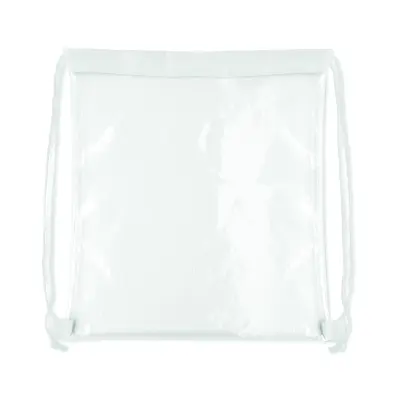 Zainetto a sacca USEE trasparente 44x14x44 cm - Immagine 6