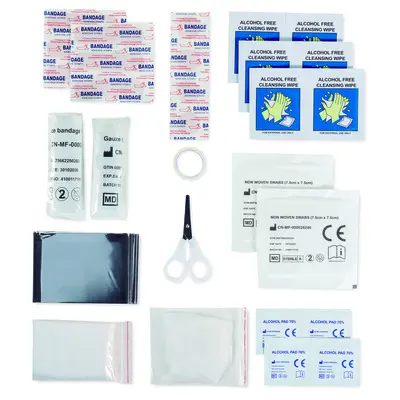 Kit primo soccorso CARETWO promozionale con logo - Immagine 15