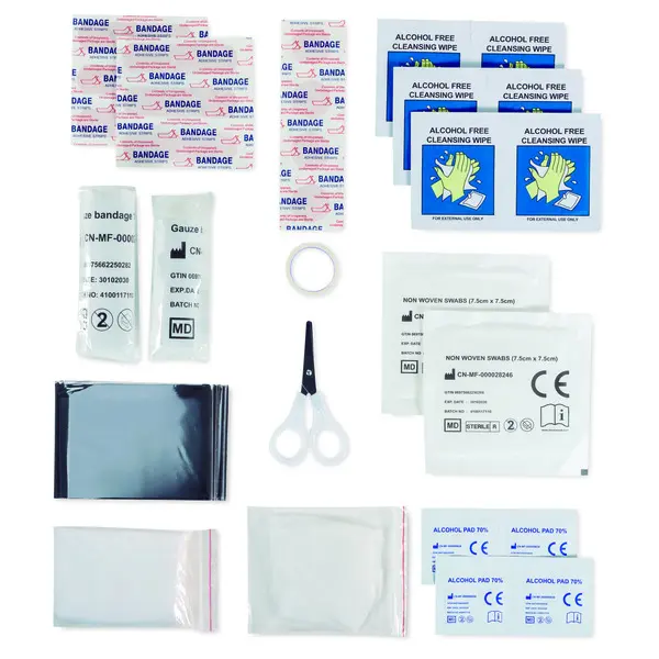 Kit primo soccorso CARETWO promozionale con logo - Immagine 15