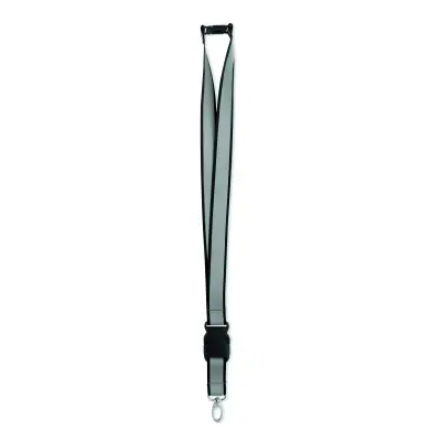 Lanyard riflettente TOSEE RPET 2,5 cm promozionale - Immagine 2