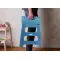 Sgabello portatile JAK 220x410x530 mm personalizzato - Anteprima 15