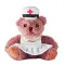 Peluches NURSE 50 cm con stampa - Anteprima 4