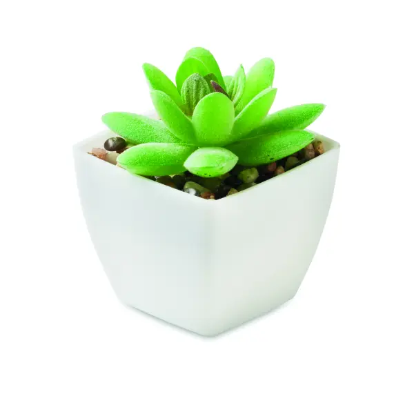 Mini pianta artificiale ARTIGRAP 37,5 cm con stampa - Immagine 1