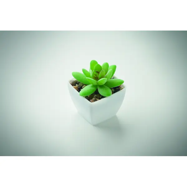 Mini pianta artificiale ARTIGRAP 37,5 cm con stampa - Immagine 4