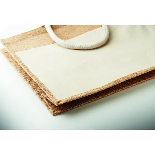 Shopper in juta BAGA 46x38x51 cm personalizzata - Immagine 4