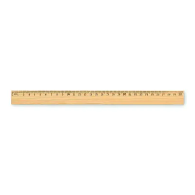 Righello RULER30 in legno da 30 cm personalizzabile - Immagine 1