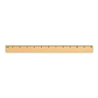 Righello RULER30 in legno da 30 cm personalizzabile - Immagine 2